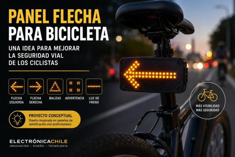 Mini Panel Flecha LED para Bicicletas: ¿Una Nueva Forma de Mejorar la Seguridad Vial?