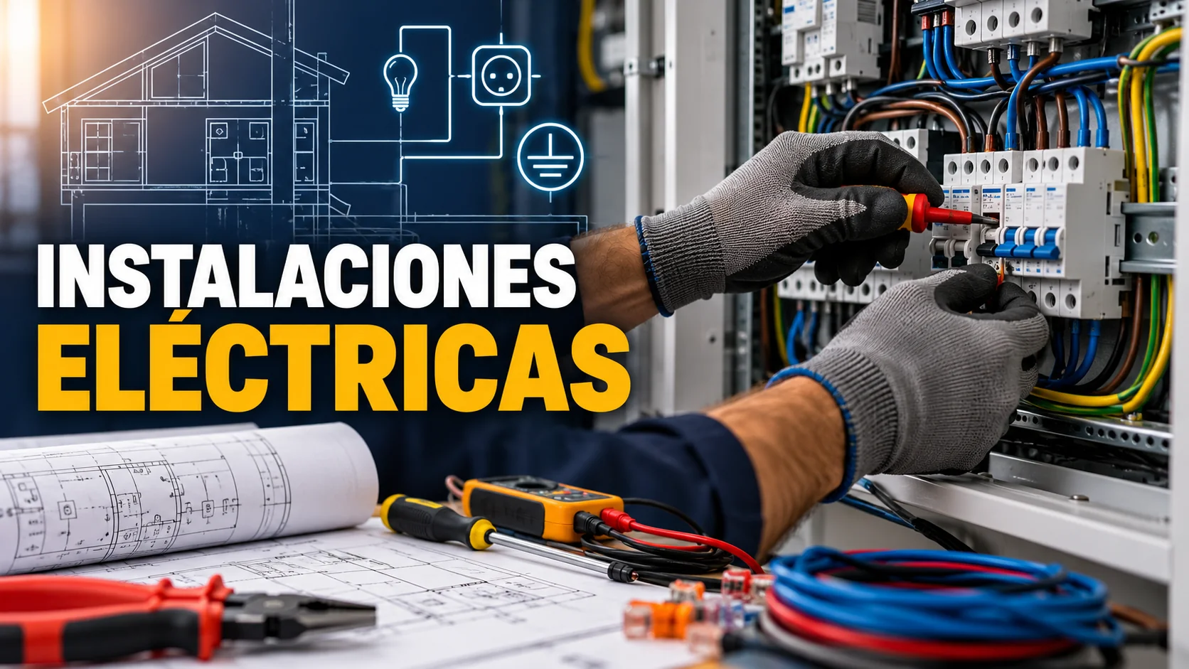 Instalaciones eléctricas y trabajos en tableros eléctricos realizados por personal especializado en la Región Metropolitana.