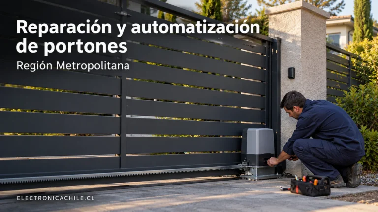 Reparación y automatización de portones en la Región Metropolitana